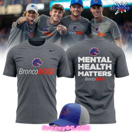 Boise State Football 2024 Mental Health Matters T-Shirt