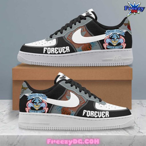 Bon Jovi Forever Police American Nike Air Force 1 Sneaker