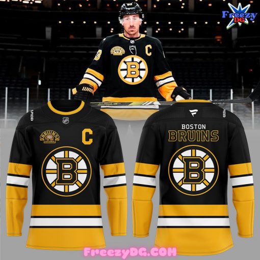 Boston Bruins 100th Anniversary Limited Edition Hockey Jersey