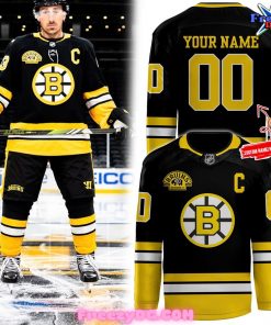 Boston Bruins Centennial Game 2024 Hockey Jersey