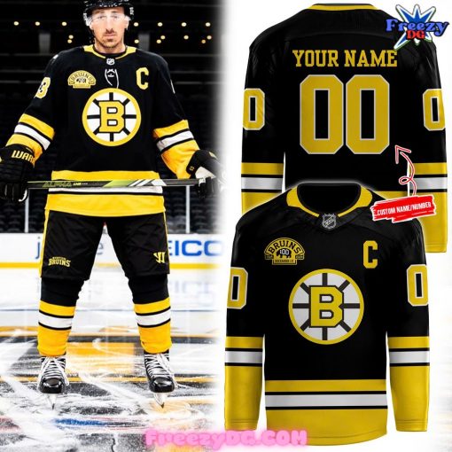 Boston Bruins Centennial Game 2024 Hockey Jersey