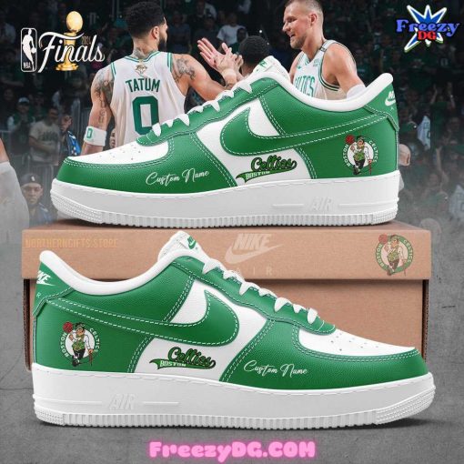 Boston Celtics Customize Nike Air Force 1