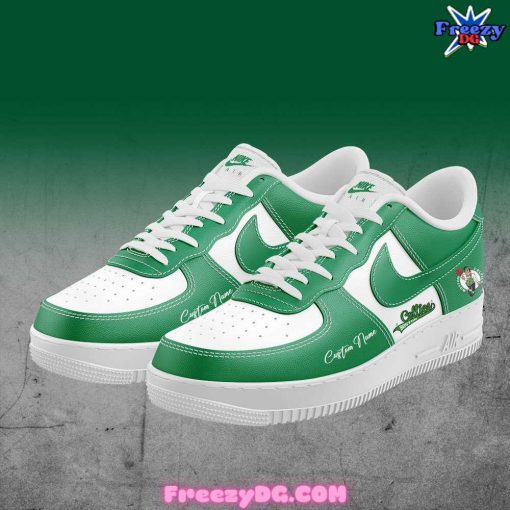 Boston Celtics Customize Nike Air Force 1