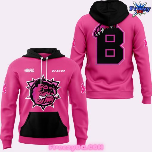 Brantford Bulldogs x Pink in the Rink Night 2024 Hoodie