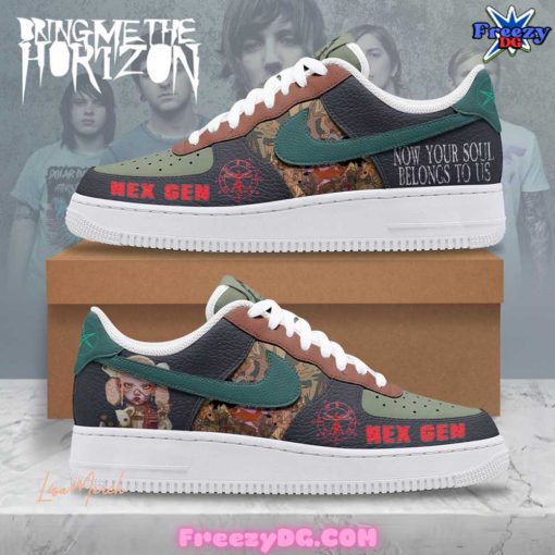 Bring Me the Horizon Nex Gen Nike Air Force 1 Sneaker