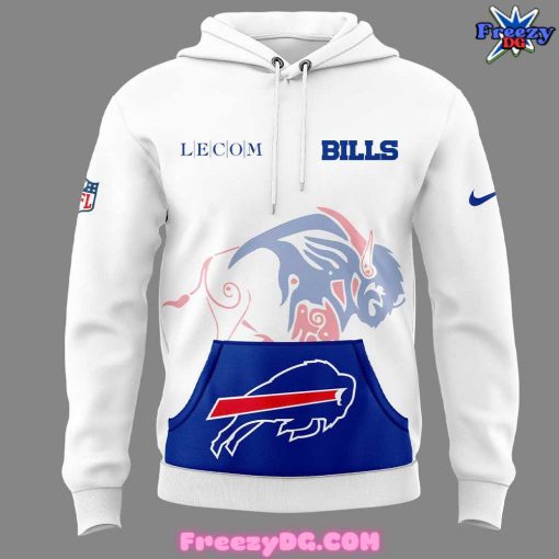 Buffalo Bills NFL Game Player 2024 White Hoodie