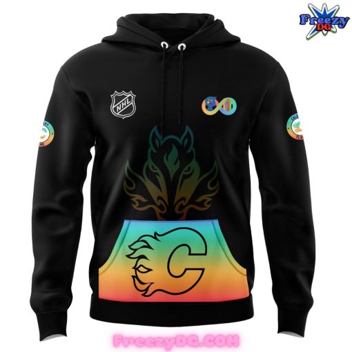 Calgary Flames Health on Autism Awareness Month Hoodie