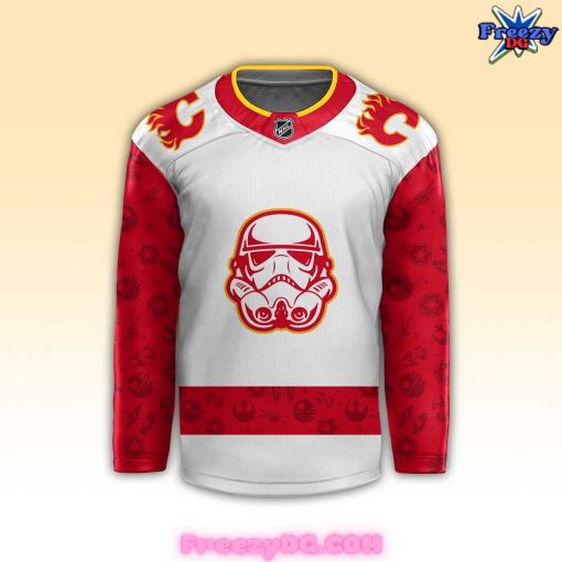 Calgary Flames x Star Wars Night 2024 Hockey Jersey