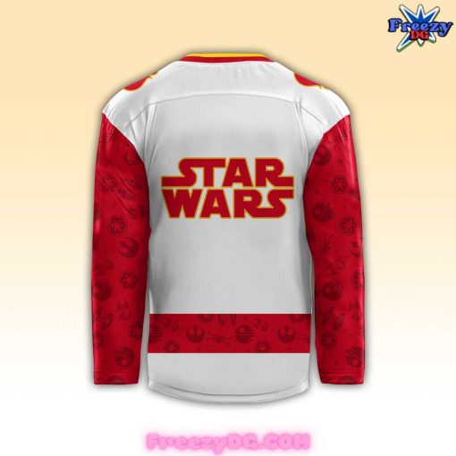 Calgary Flames x Star Wars Night 2024 Hockey Jersey