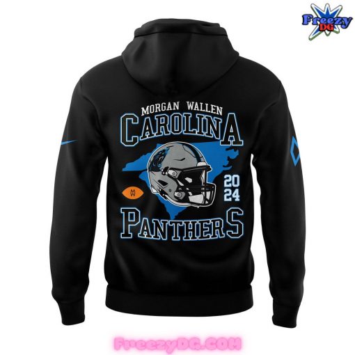 Carolina Panthers Morgan Wallen 2024 Black Hoodie