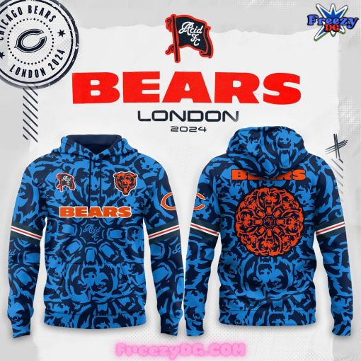 Chicago Bears London 2024 Hoodie