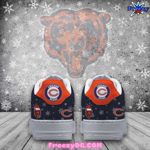 Chicago Bears Merry Christmas Nike Air Force 1