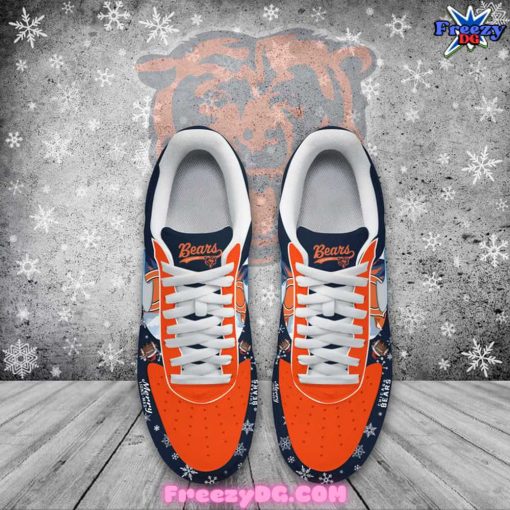 Chicago Bears Merry Christmas Nike Air Force 1