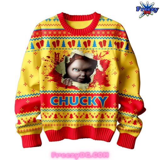 Chucky WANNA Play Special Ugly Sweater