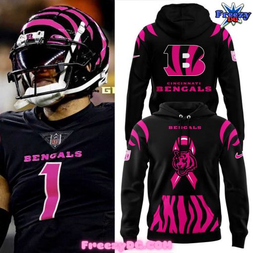 Cincinnati Bengals Breast Cancer 2024 Hoodie