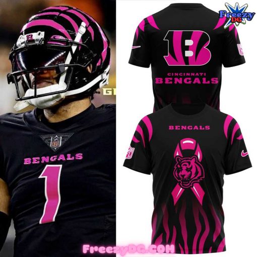 Cincinnati Bengals Breast Cancer Awareness 2024 T-Shirt