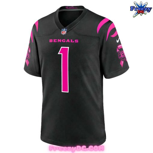 Cincinnati Bengals NFL We Wear Pink 2024 Football Jersey