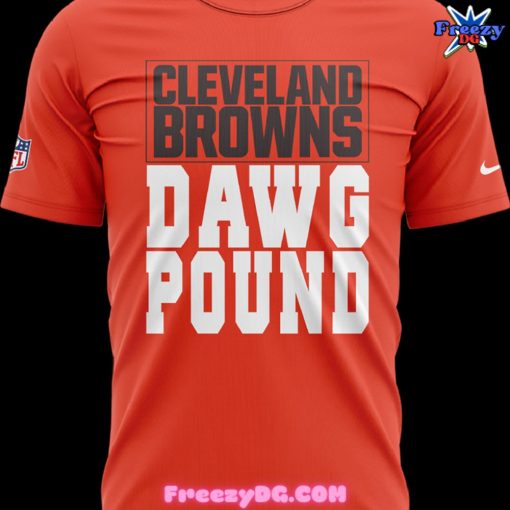 Cleveland Browns Dawg Pound Orange T-Shirt