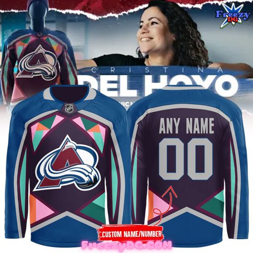 Colorado Avalanche Hispanic Heritage Month 2024 Hockey Jersey