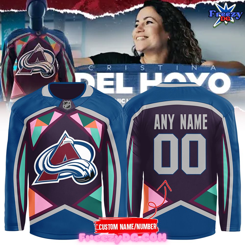 Colorado Avalanche Hispanic Heritage Month 2024 Hockey Jersey