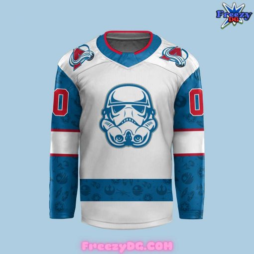 Colorado Avalanche x Star Wars Night 2024 Custom Hockey Jersey