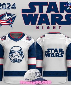 Columbus Blue Jackets x Star Wars Ticket Package Hockey Jersey