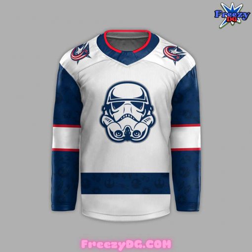 Columbus Blue Jackets x Star Wars Night 2024 Hockey Jersey