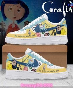 Coraline My Twitchy Witchy Girl Nike Air Force 1