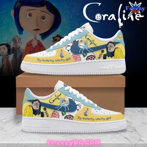 Coraline My Twitchy Witchy Girl Nike Air Force 1