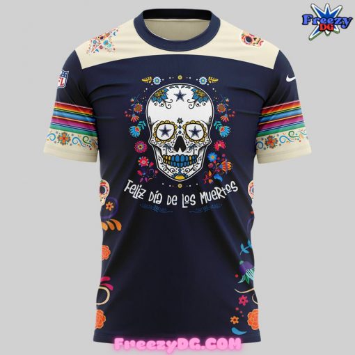 Dallas Cowboys Dia De Los Muertos T-Shirt