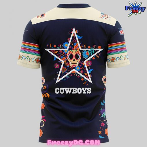 Dallas Cowboys Dia De Los Muertos T-Shirt