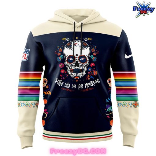 Denver Broncos Dia De Los Muertos 2024 Hoodie