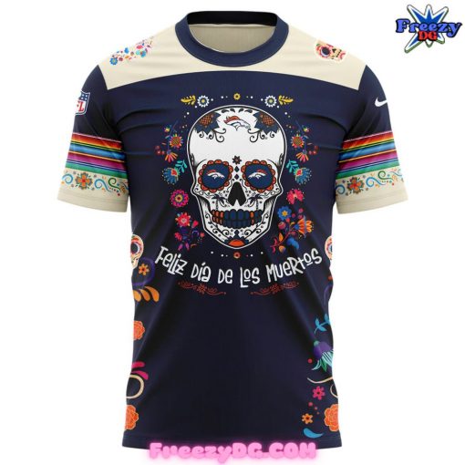 Denver Broncos Dia De Los Muertos Special T-Shirt