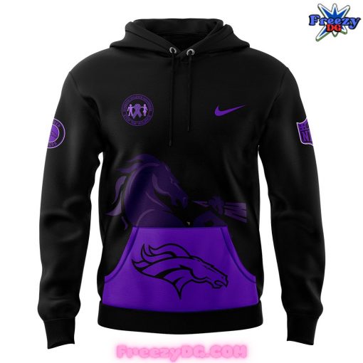 Denver Broncos Domestic Violence Awareness Month Hoodie