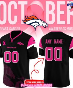 Denver Broncos NFL Crucial Catch Breast Cancer 2024 Football Jersey