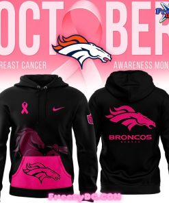 Denver Broncos NFL Crucial Catch Breast Cancer 2024 Hoodie