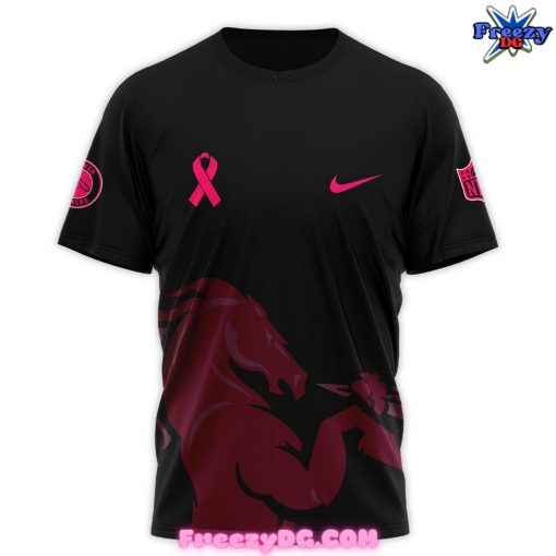 Denver Broncos NFL Crucial Catch Breast Cancer 2024 T-Shirt