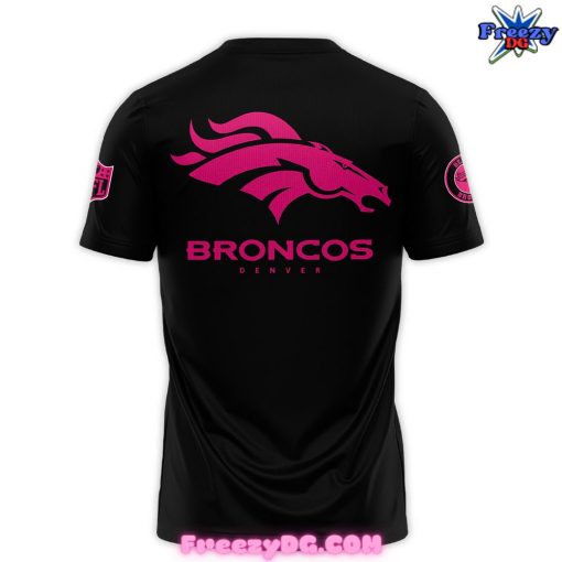 Denver Broncos NFL Crucial Catch Breast Cancer 2024 T-Shirt