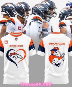 Denver Broncos New Version 2024 White T-Shirt