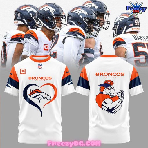 Denver Broncos New Version 2024 White T-Shirt