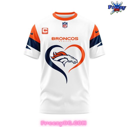 Denver Broncos New Version 2024 White T-Shirt