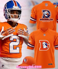 Denver Broncos Retro Orange Crush 2024 Football Jersey