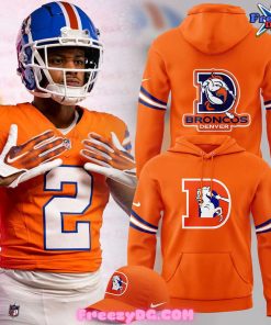 Denver Broncos Native American Heritage Orange Hoodie