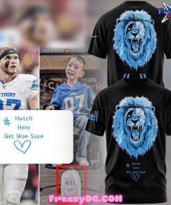 Detroit Lions Hutch Hero Get Won Soon Special T-Shirt