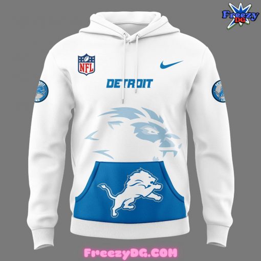 Detroit Lions Ice White Limited Hoodie