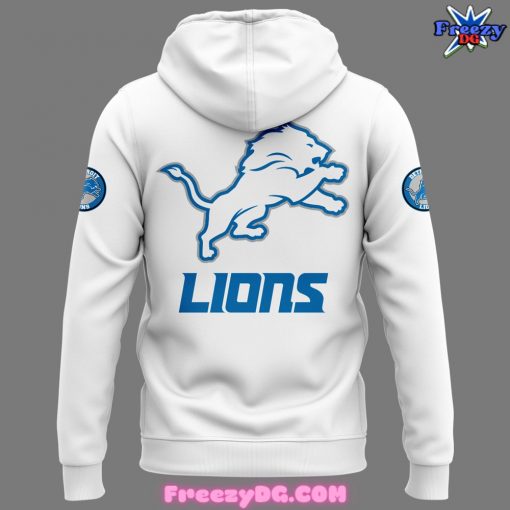 Detroit Lions Ice White Limited Hoodie