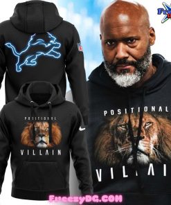 Detroit Lions POSITIONAL VILLAIN Edition Hoodie