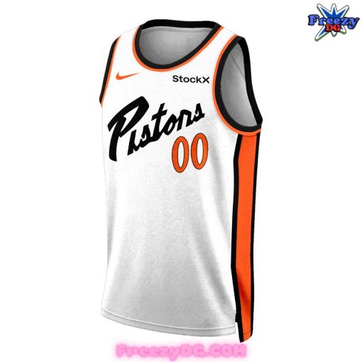 Detroit Pistons Stockx Custom 2024 Basketball Jersey