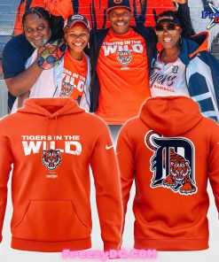 Detroit Tigers In The Wild Edition 2024 Hoodie