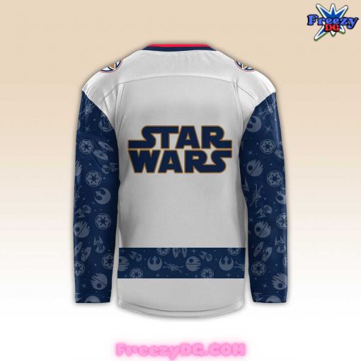 Edmonton Oilers x Star Wars Night 2024 Hockey Jersey